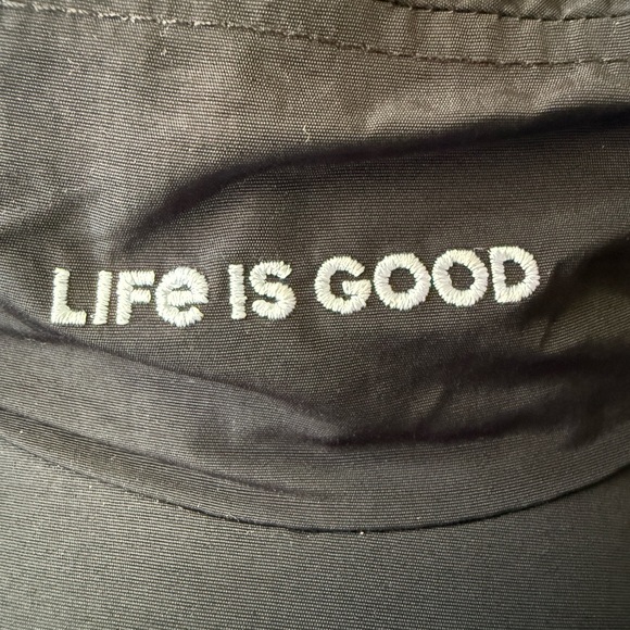 Life is Good Women’s Black ALPINE TREK CORE HAT 50+ SPF adjustable gorpcore - Picture 9 of 11